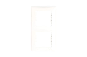 Sedna Ramka podwójna pionowa biała SDN5801121