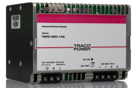 Zasilacz szyny DIN U wy 48V dc I wy 10A U we 100 → 120 V ac, 100 → 240 V ac TRACOPOWER Zasilacz na szynę