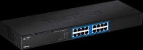 TEG-S16G Switch, 16-Port, Gigabit Ethernet