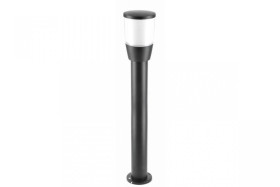 Oprawa ogrodowa TORO-P 80, E27, MAX.15W, IP54, AC220-240V, 50-60Hz, słupek, czarna