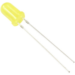 TRU COMPONENTS TC-9510464 LED wired 5 mm Yellow Circular 100 mcd 60&#xB0; 20 mA