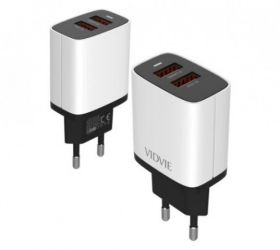 LAD.SIEC.2*USB 2,4A VIDVIE+KAB.MICRO