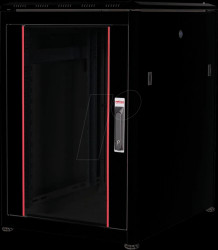 26210217 19-inch network cabinet, 16 U, 800 mm depth, black