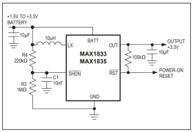 High-Efficiency Step-Up Converters with Reverse Battery Protection