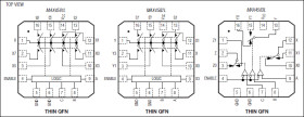 Low-Voltage, CMOS Analog Multiplexers/Switches