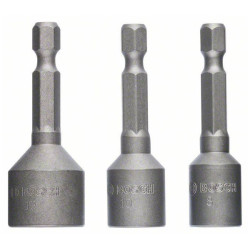 Bosch 2608551078 Bits Socket Wrench 8 10 13mm Extra Hard 50mm Set