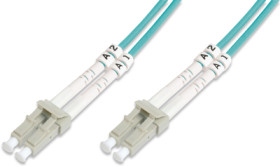FO patch cable, LC to LC, 20 m, OM3, multimode 50/125 µm, DK-2533-20/3
