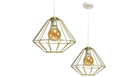 Lampa Wisząca Lupo White/Gold 1Xe27 Mlp6266 Milagro