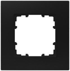 Mocowanie elektroinstalacyjne, kolor Czarny, 1-krotna, Siemens