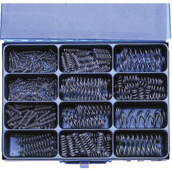 Affix - Spring Assortment DIN 1700 In Steel Case - 400 Piece Set