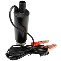 Pompa do oleju ropy pompka do paliwa kable z krokodylkami średnica 51mm 12V