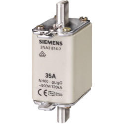 Siemens 3NA3836 NH Safety fuse 500 V Size 00 160 A