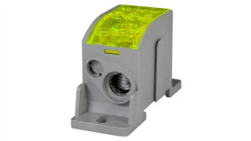 Blok Lkn 160A (1X70/1X16 - 6X16) Al/Cu- Żółty