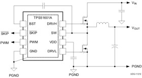 30-V half bridge gate driver with dead-time control