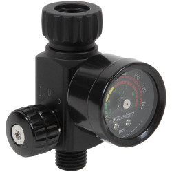 Sealey AR02 Premier On-Gun Air Pressure Regulator/Gauge with Glass Lens