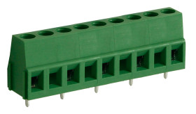 Klucz polaryzacyjny 5 -pinowe raster 10mm Przewlekany Męski RS PRO