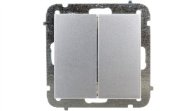 Sentia Łącznik Świecznikowy 10A Srebrny Połysk 1411-56