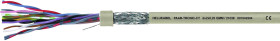 Kabel do transmisji danych Helukabel 19977-500, 8 x 2 x 0.34 mm², 500 m, szary