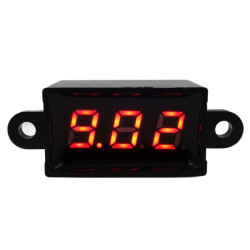 Miernik voltomierz 3-30V Red 0,28" hermetyczny czerwony woltomierz wodoszczelny