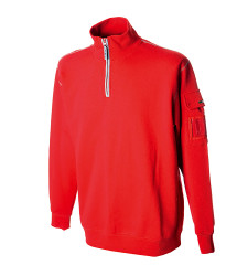 Sweter, 987103, Unisex, L, L, Czerwony, Bawełna 35%, Poliester 65