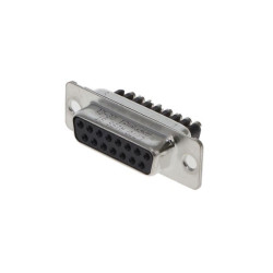 Amphenol L77DA15SST DSub Connector Female Straight 7.5A Screw Termi