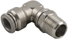 Złączka pneumatyczna R 1/4 męskie Wciskane 8 mm RS PRO Szybkozłączka wtykowa R 1/4 męskie