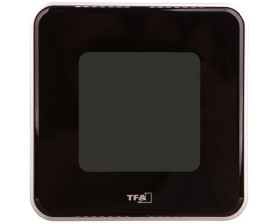 Termometr/higrometr cyfrowy funkcja zegara -20-50C, wilgotność 20-99 bateria CR 2032 czarny 30.5021.01