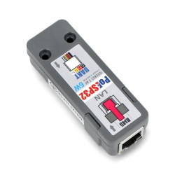 Moduł komunikacyjny Ethernet z portem PoE - ESP32 - moduł rozszerzeń Unit do modułów deweloperskich M5Stack