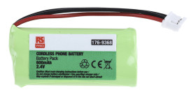 Zestaw akumulatorów 2.4V 2-ogniwowy 600mAh RS PRO RS PRO