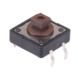 PHAP5-50VA2K2T2N2 7.3mm Height Square 12mm x 12mm Through Hole Tactile Switch 160g APEM