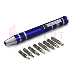 Śrubokręt precyzyjny wkrętak Yihua zestaw 8 końcówek