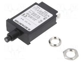 T12-221-16 Wyłącznik nadprądowy Iznam: 16A MCB