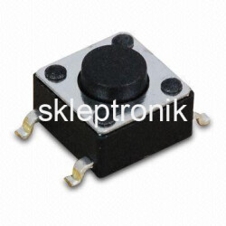 Tact Switch 6x6mm h= 4,3mm smd 5szt