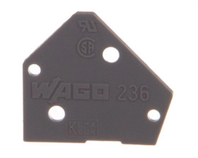 Ścianka końcowa szara 236-100 /100szt./