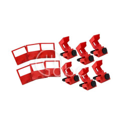 Blokada LOTO bezpiecznika bez otworów, 480-600 V (6 szt.), 065966