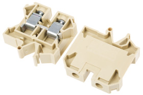 Blok zacisków przelotowych Weidmuller poziomy: Pojedynczy 14 → 4AWGPrzepust SAK 16 76A 1 kV