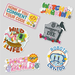 Raspberry Pi Sticker Pack #4