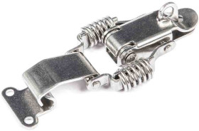 Zatrzask Stal nierdzewna RS PRO,sprężynowy, zamykany długość 94mm