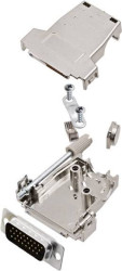 encitech 6355-0085-02 Zestaw listew męskich D-Sub DSSK15-M-HDP26-K, rzędy: 3, styki: 26, 45 °, 180 °, 1 szt.