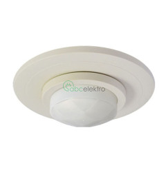 Czujnik ruchu i obecności PIR 360° podtynkowy zasięg 15 m IP20 LRD-509SF-CH