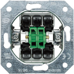 Siemens 5TA2118 DELTA Switch Insert Flush Mount Double-2-way Switch 10A 250V