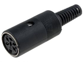 DC-009 6P DIN SOCKET