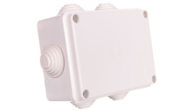 Fast-Box Puszka Hermetyczna N/T 110X80x50mm Pusta Ip55 Biała 0244-00
