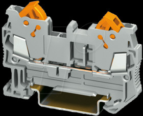 3205019 Feed-through terminal 0.25 - 1.0mm², grey