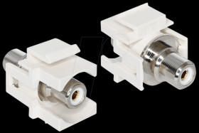 86307 Keystone RCA socket > RCA socket, white