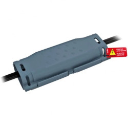 Mufa kablowa żelowa na złącze solarne do kabli 2,5-6mm2 hermetyczna IP68 145x50x28mm przelotowa SHARK SOLAR UV - SH