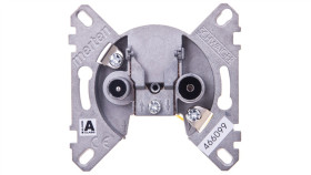 Merten Gniazdo Antenowe Podwójne R/Tv+Sat Końcowe Mtn466099