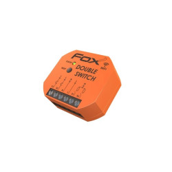 FOX Podwójny przekaźnik Wi-Fi Double Switch Wi-R2S2-P