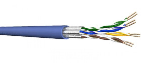 Kabel CU DRAKA UC500 S23 kat. 6A U/FTP 4P LSHF niebieski Dca (500m)