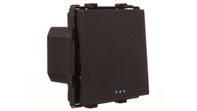 Touchme Mechanizm Łącznik Pojedynczy Schodowy Czarny Me602b